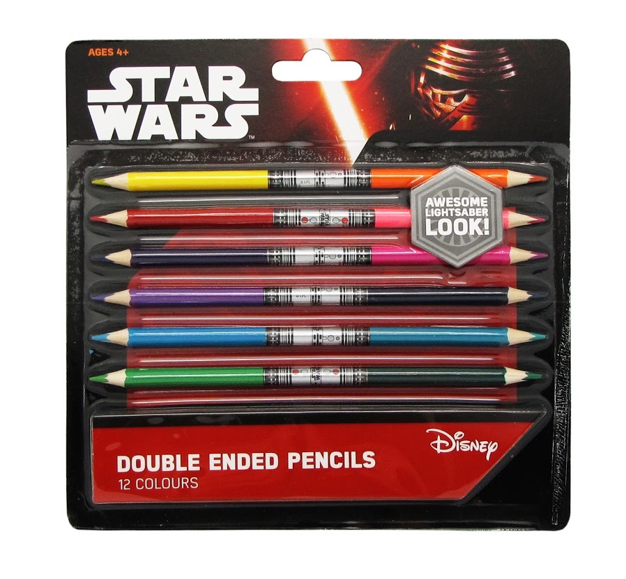 Star Wars - Double Sided Lightsaber Pencils