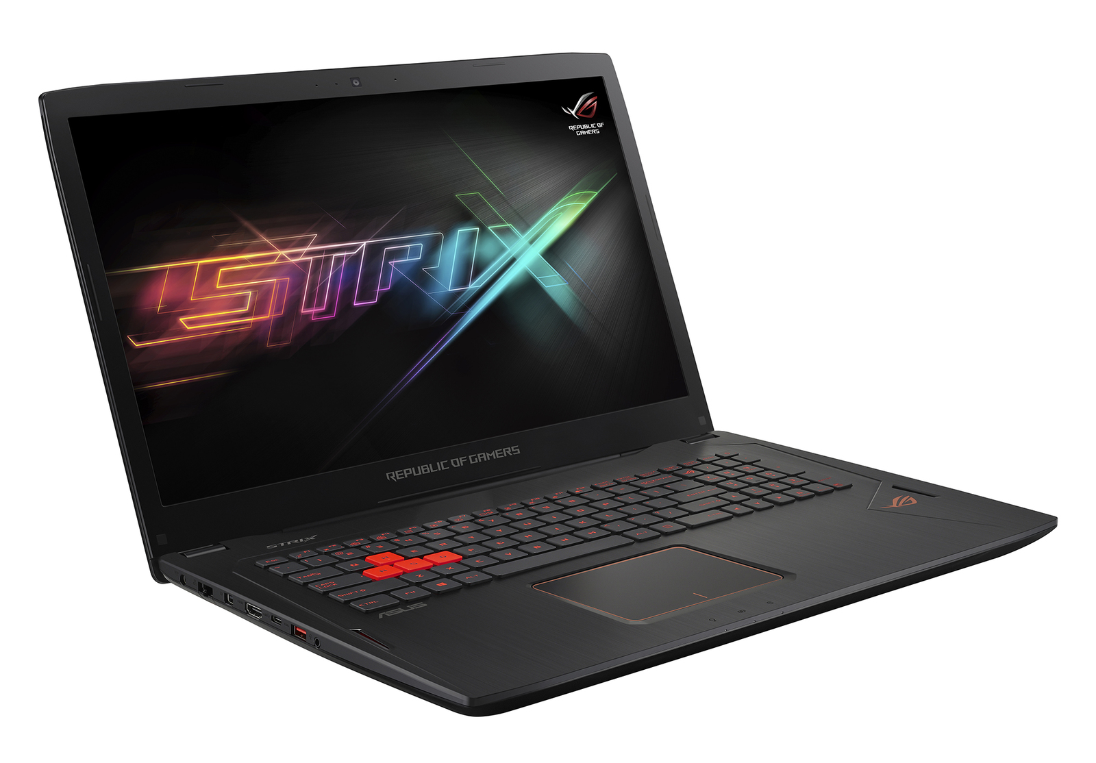 ASUS ROG Strix GL702VS-GC118T 17.3'' Gaming Laptop i7-7700HQ, GTX 1070, 16GB, 512GB M.2 SSD + 1TB HDD, Windows 10 image