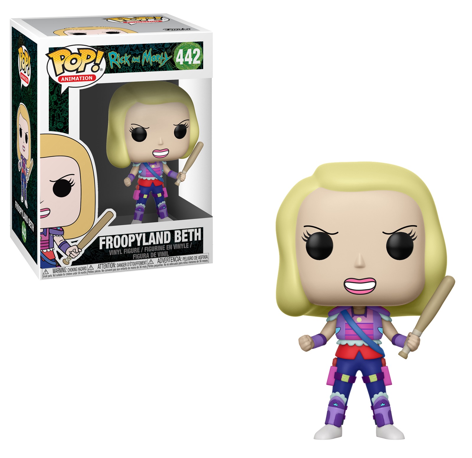 Rick & Morty – Froopyland Beth Pop! Vinyl Figure image