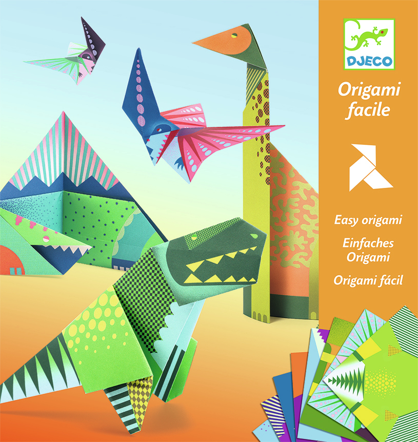 Origami Dinosaurs DIY Craft Kit Toy at Mighty Ape NZ