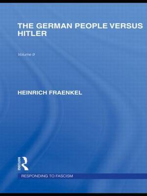 The German People versus Hitler by Heinrich Fraenkel image