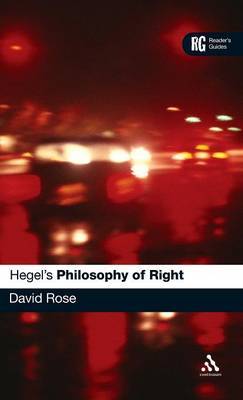 Hegel's "Philosophy of Right" by David Rose image