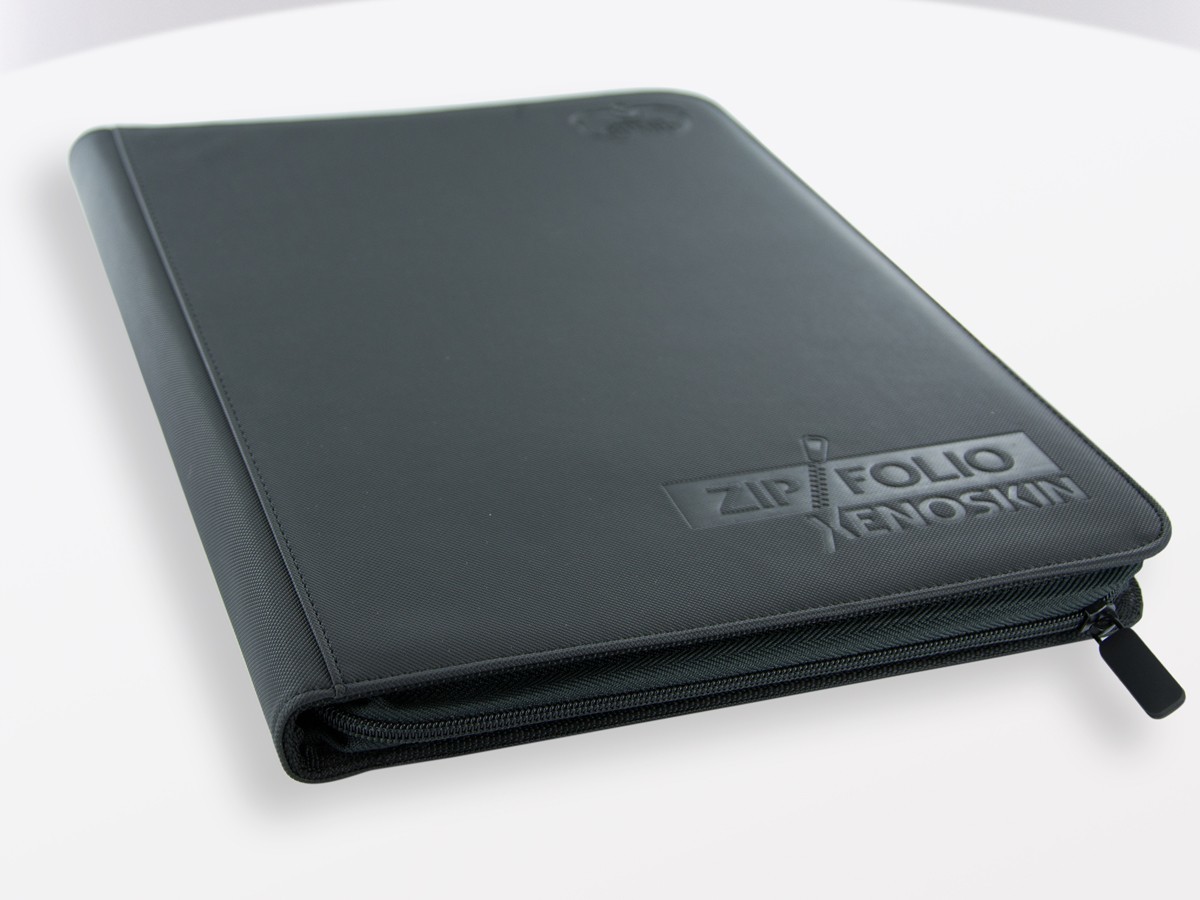 Ultimate Guard: 9-Pocket XenoSkin ZipFolio (Black) image