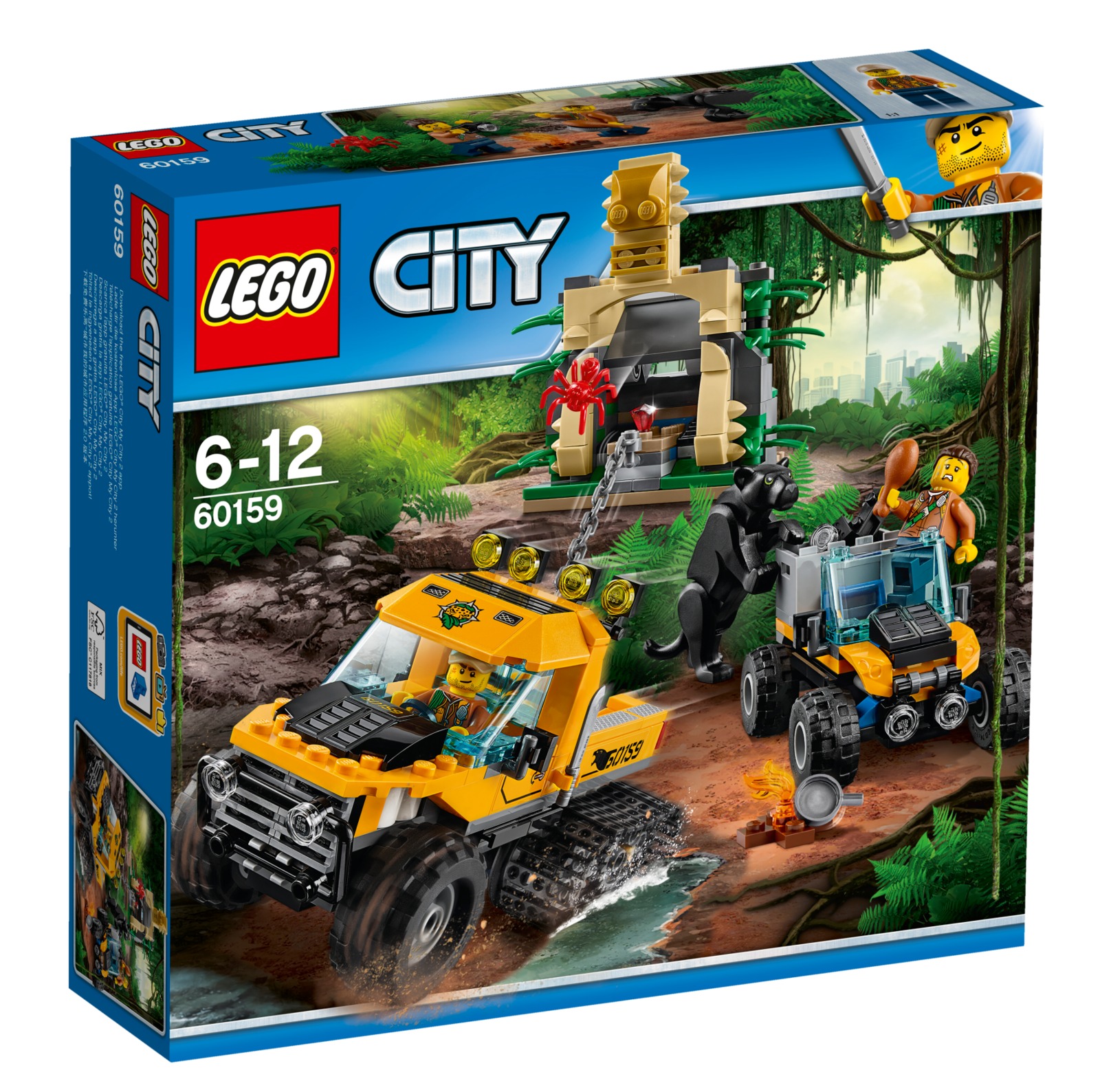Buy LEGO City Jungle Halftrack Mission (60159) at Mighty Ape Australia