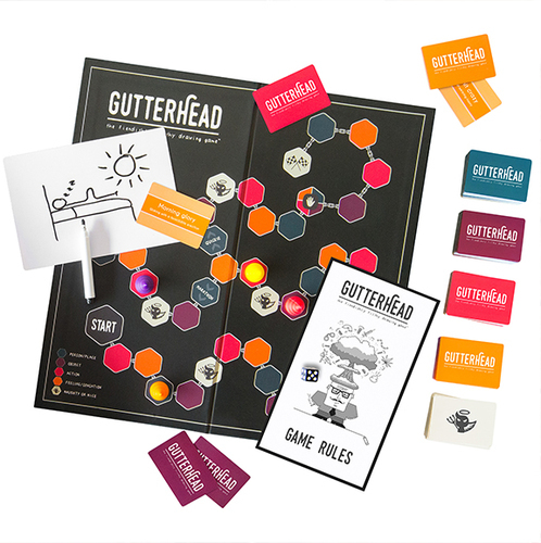Gutterhead - The Fiendishly Filthy Drawing Game image