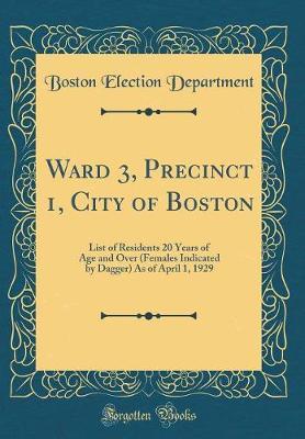 Ward 3, Precinct 1, City of Boston by Boston Election Department image