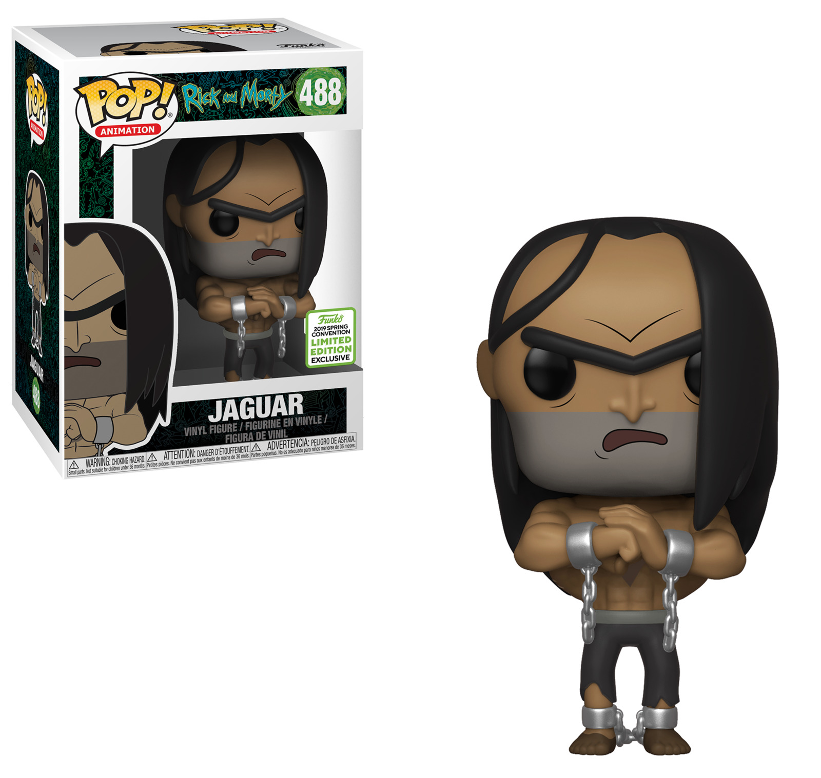 Rick & Morty: Jaguar (Shirtless Ver.) - Pop! Vinyl Figure image