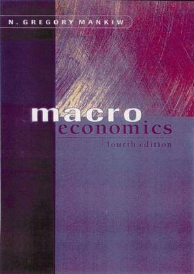 Macroeconomics by N Gregory Mankiw image