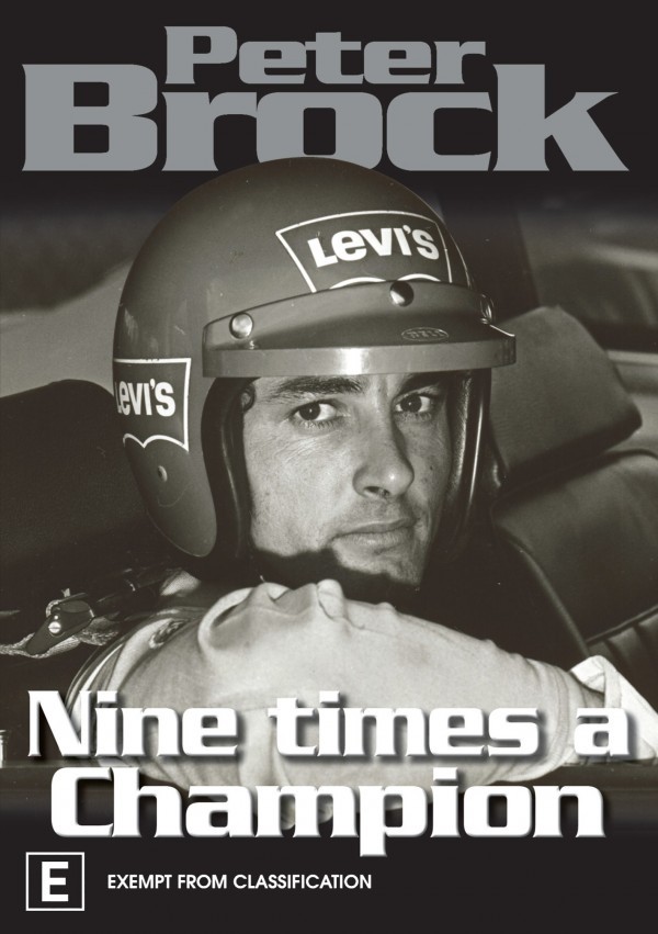 Peter Brock - Nine Times A Champion on DVD image