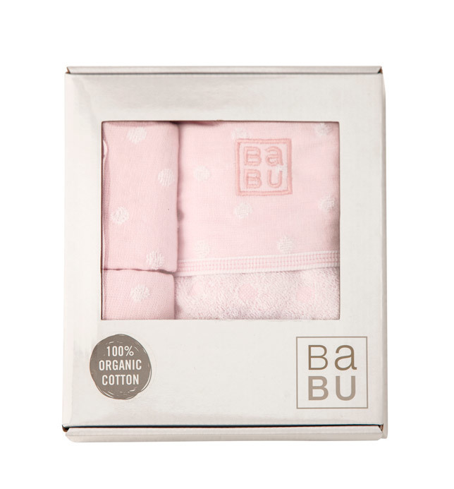 Babu: Bathing Gift Box - Pink