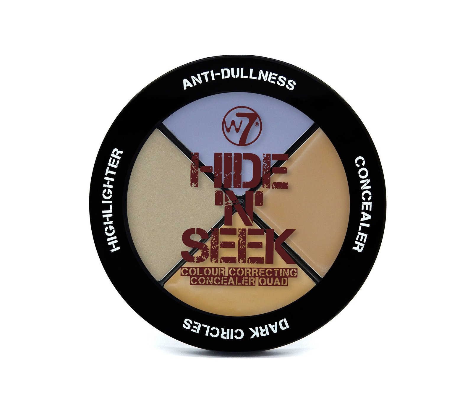 W7 Hide n Seek (Anti-Dullness Concealer Quad) image