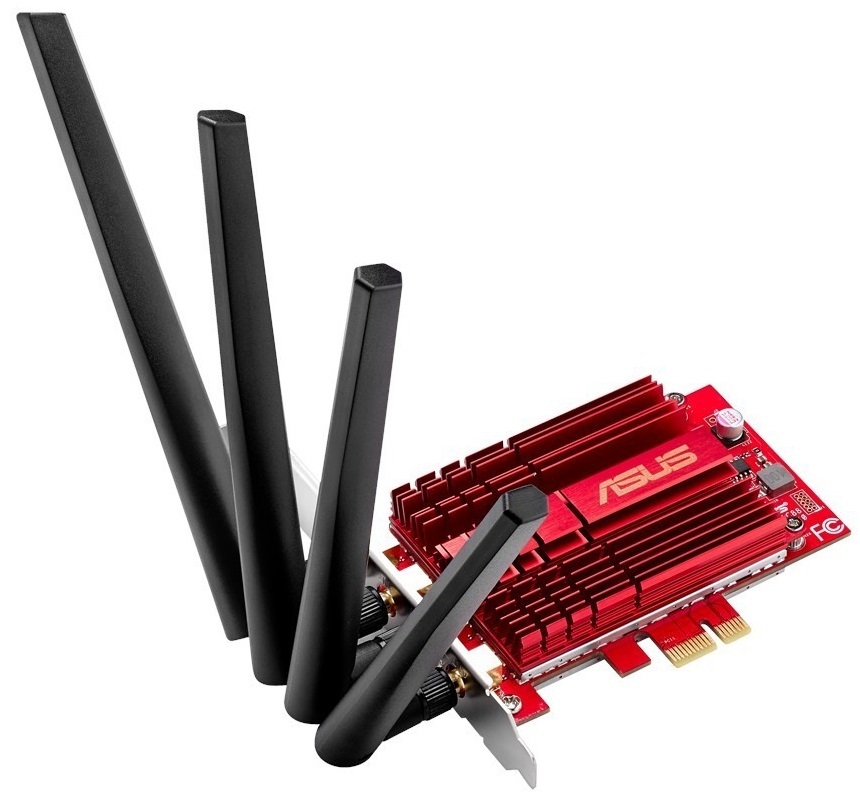 ASUS PCE-AC88 AC3100 WiFi PCIe Adapter image