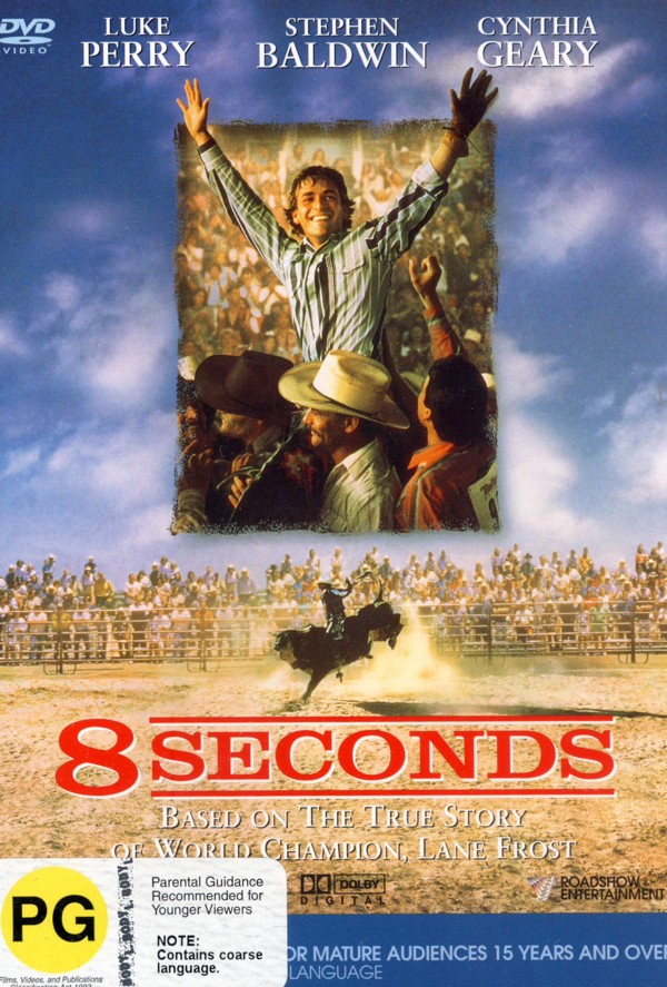 8 Seconds on DVD image