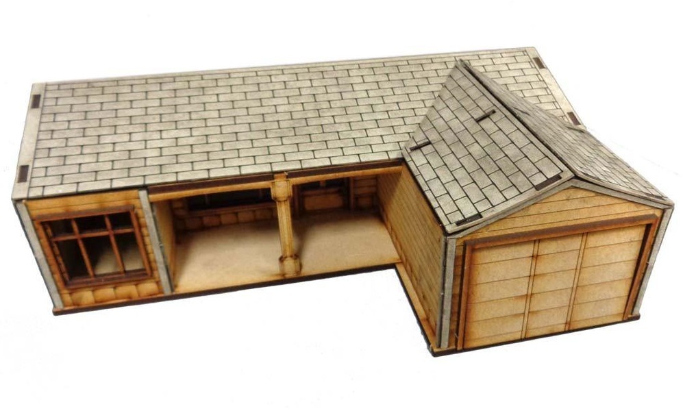 TTCombat: Tabletop Scenics – Suburban House D