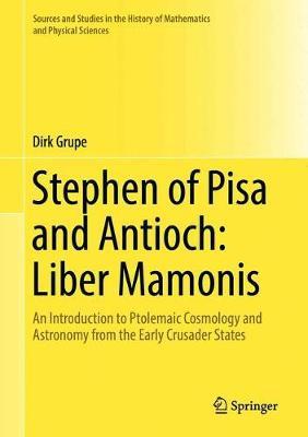 Stephen of Pisa and Antioch: Liber Mamonis by Dirk Grupe image