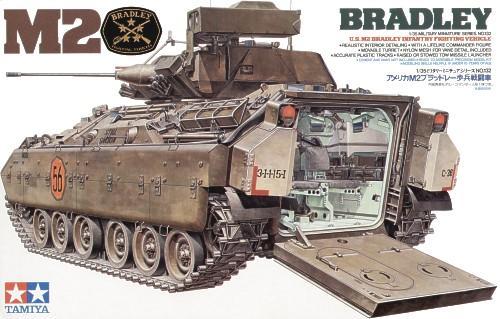 Tamiya U.S. M2 Bradley Infantry Fighting Vehicle 1/35 Model Kit