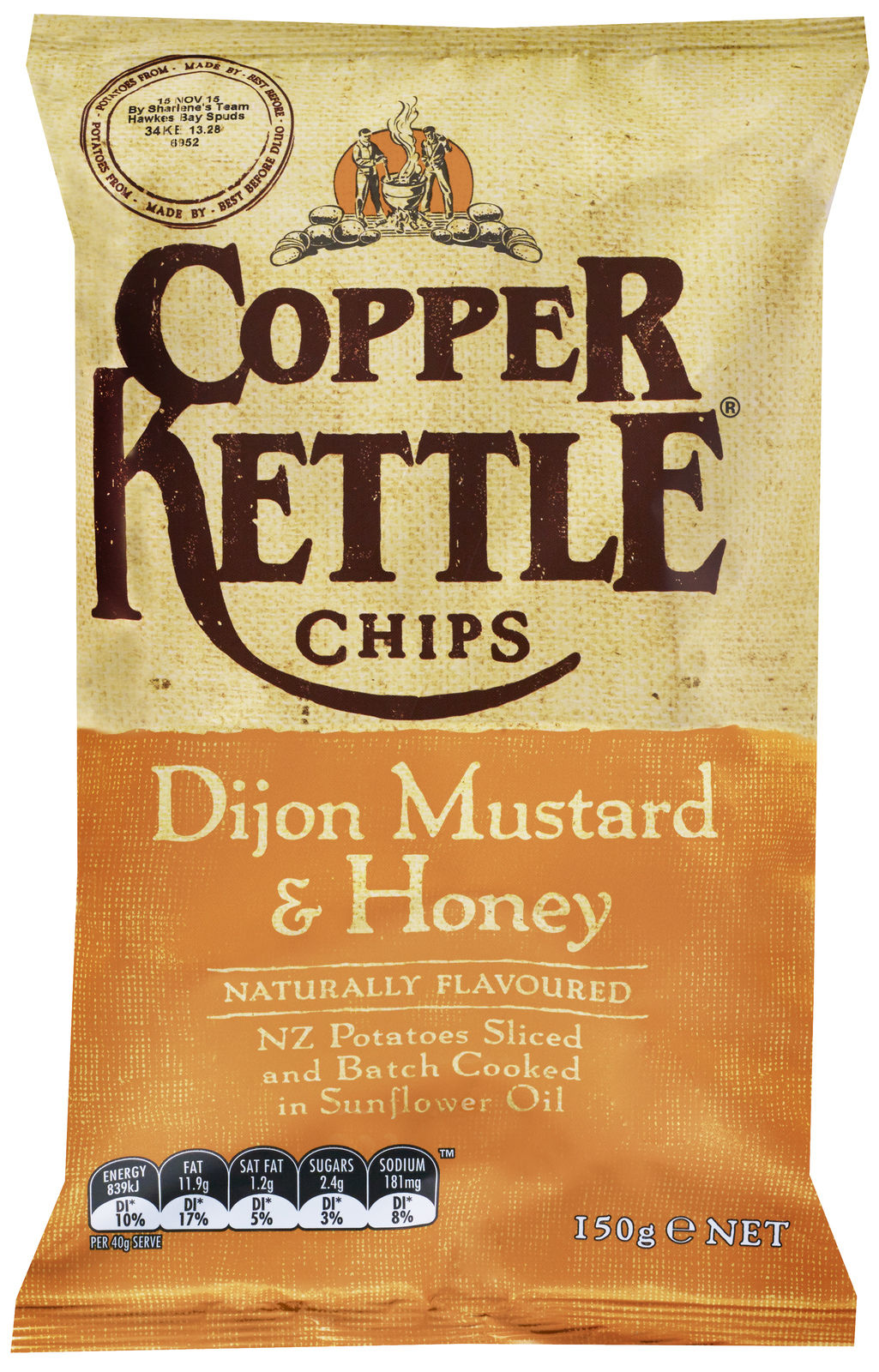 kettle cooked chips honey mustard