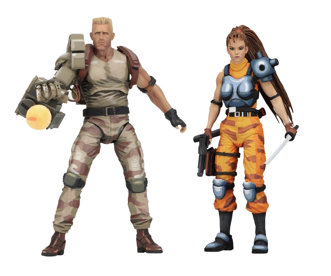 Alien vs. Predator Arcade: Dutch & Linn - Articulated Figure Set image
