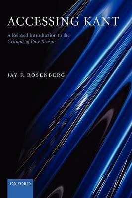 Accessing Kant by Jay F Rosenberg image