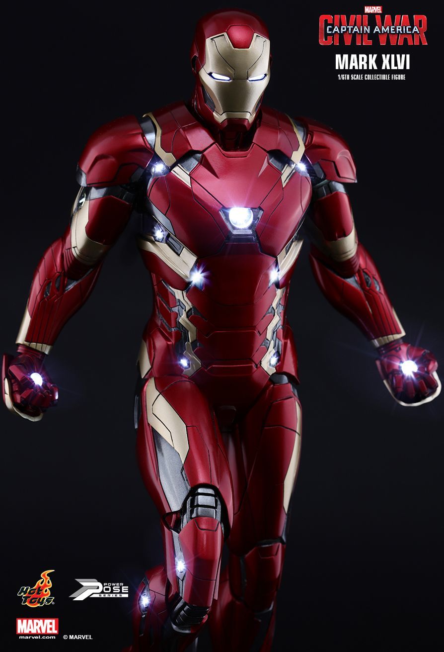 Captain America: Civil War - Iron Man Mark XLVI 1:6 Scale Figure