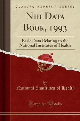 Nih Data Book, 1993 image