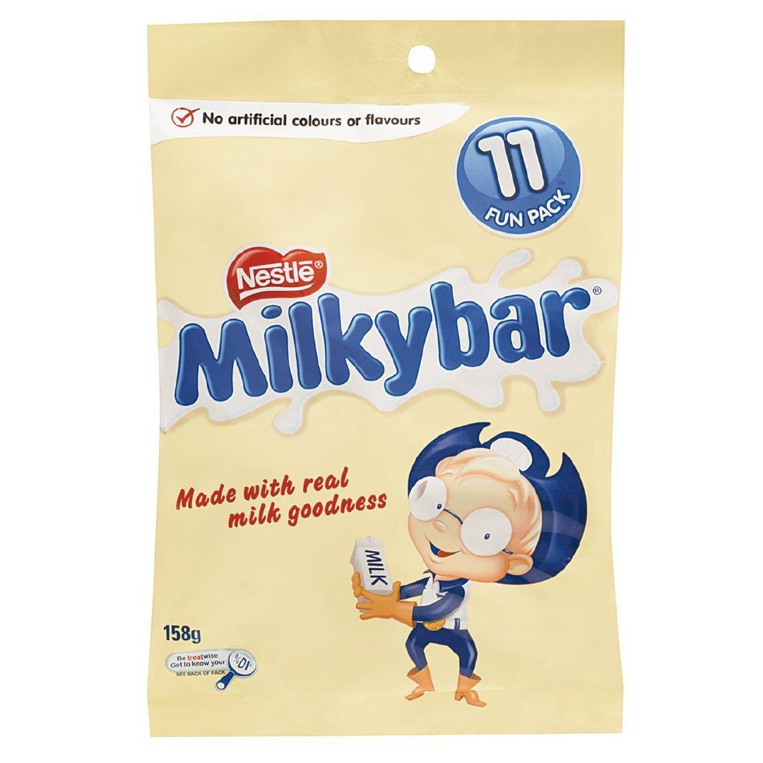 Milkybar Fun Pack (158g) image