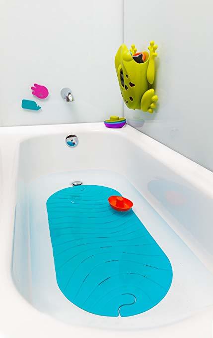 Boon Ripple Bath Mat - Blue image