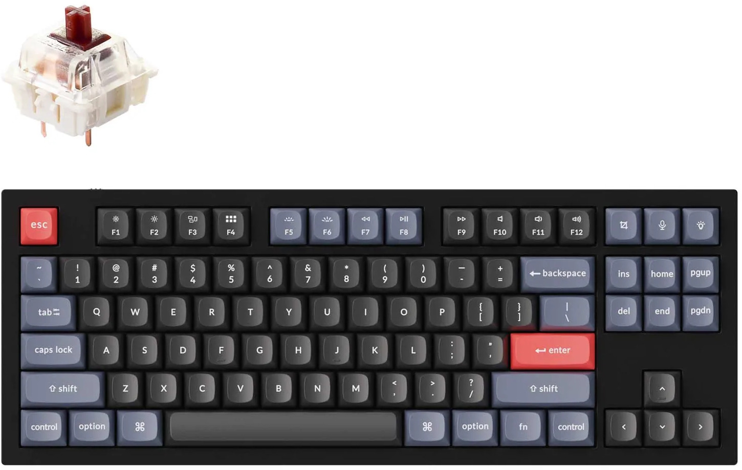 Keychron Q3 QMK Custom Mechanical Keyboard at Mighty Ape Australia