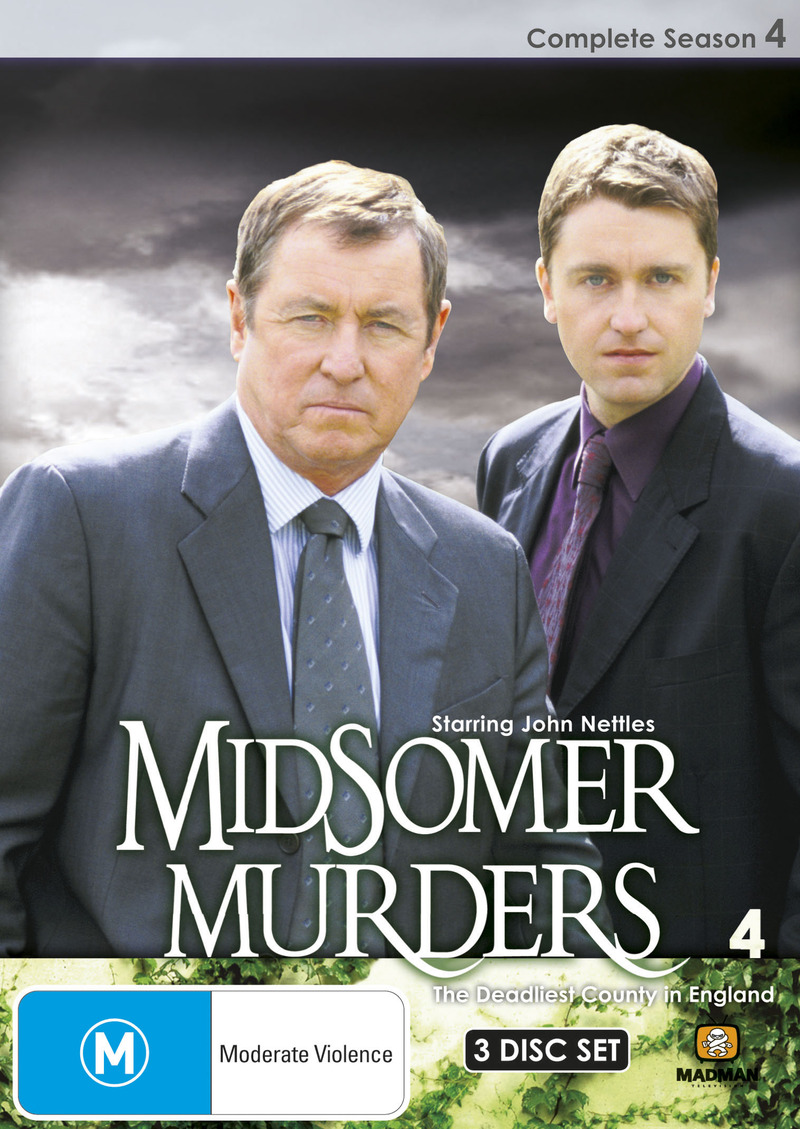Midsomer Murders - Complete Season 4 (Single Case ) on DVD image