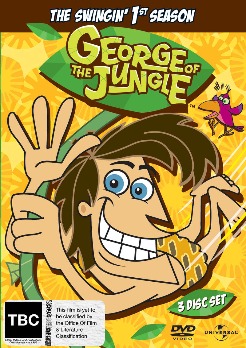 George Of The Jungle - Season 1 - Vol. 1 - 3 (3 Disc Set) on DVD image