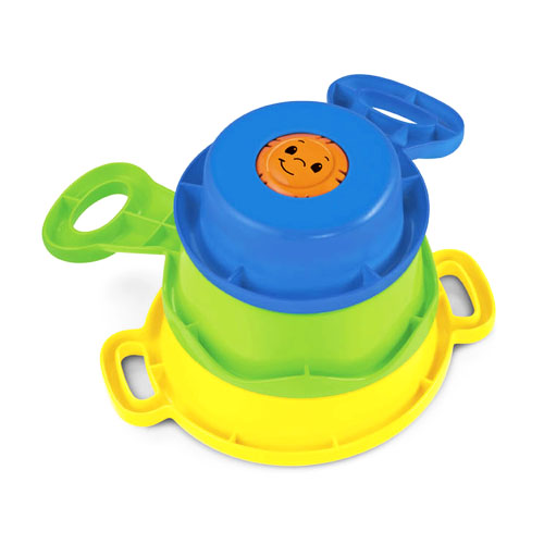 Fisher Price Brilliant Basics Stack & Nest Pots & Pans