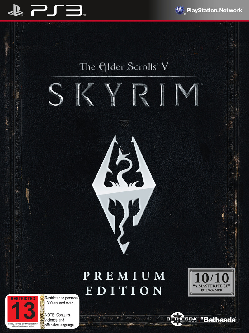 Skyrim Cover Ps3