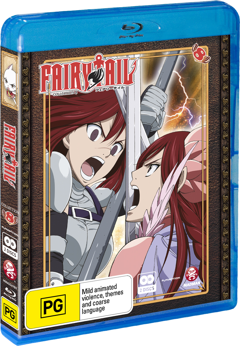 Fairy Tail - Collection 8 on Blu-ray image
