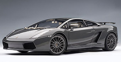 AUTOart Lamborghini Gallardo Superleggera - Grigio Telesto 1:18 Diecast Model - Metallic Grey