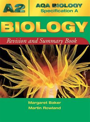 AQA (A) A2 Biology Revision and Summary Book by Margaret Baker image