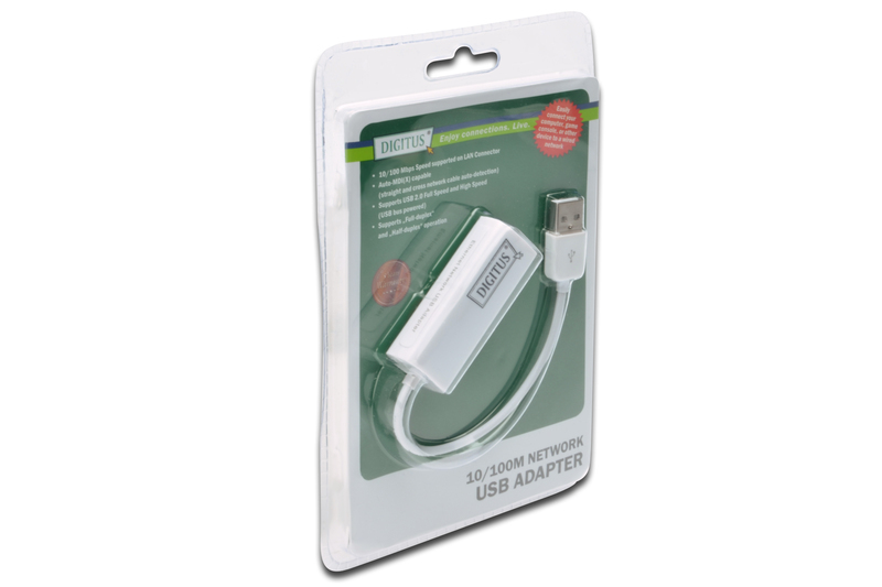 Digitus 100Mbps Ethernet USB 2.0 Adapter