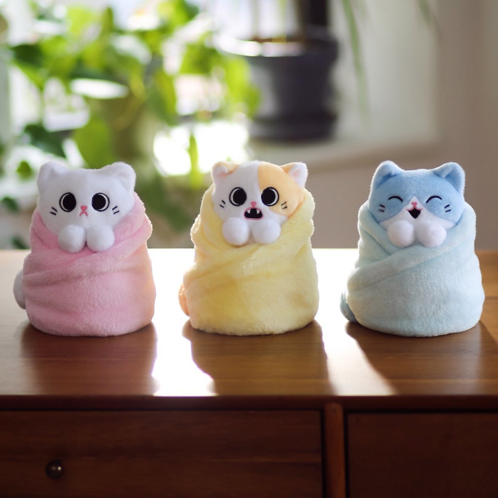 Purritos: Tuna - 7" Plush (Blue) image