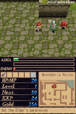 Legacy of Ys: Books I & II (includes Music CD!) for Nintendo DS image