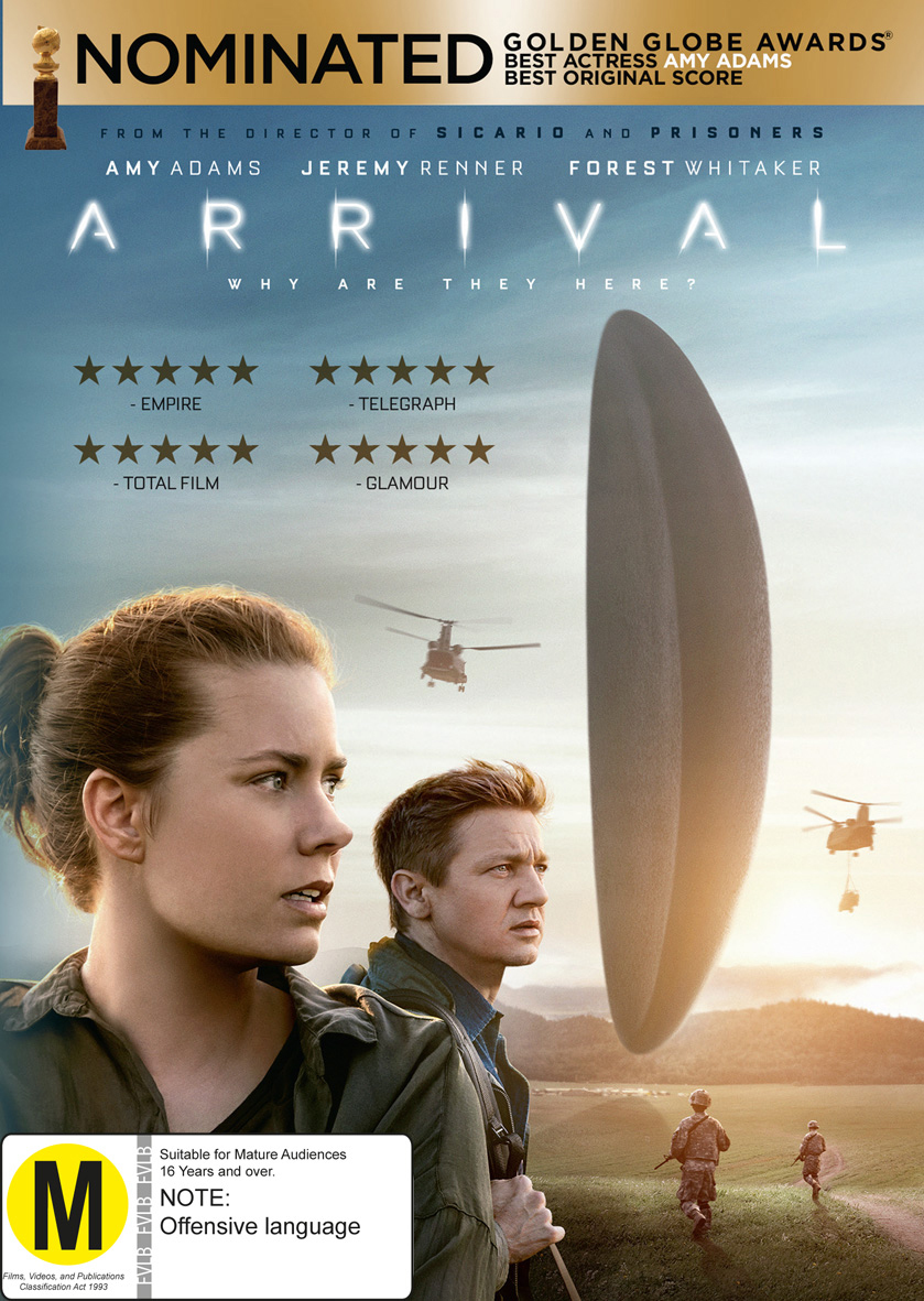 Arrival on DVD image