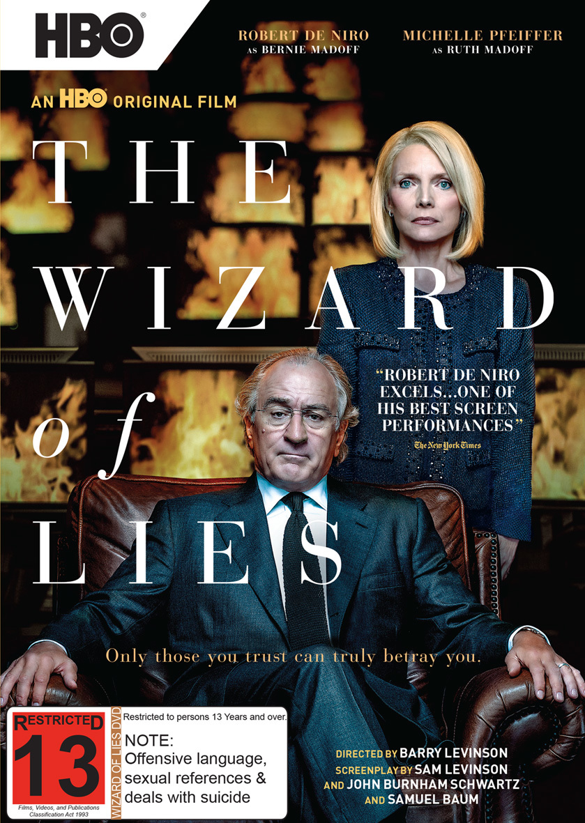 The Wizard of Lies on DVD image