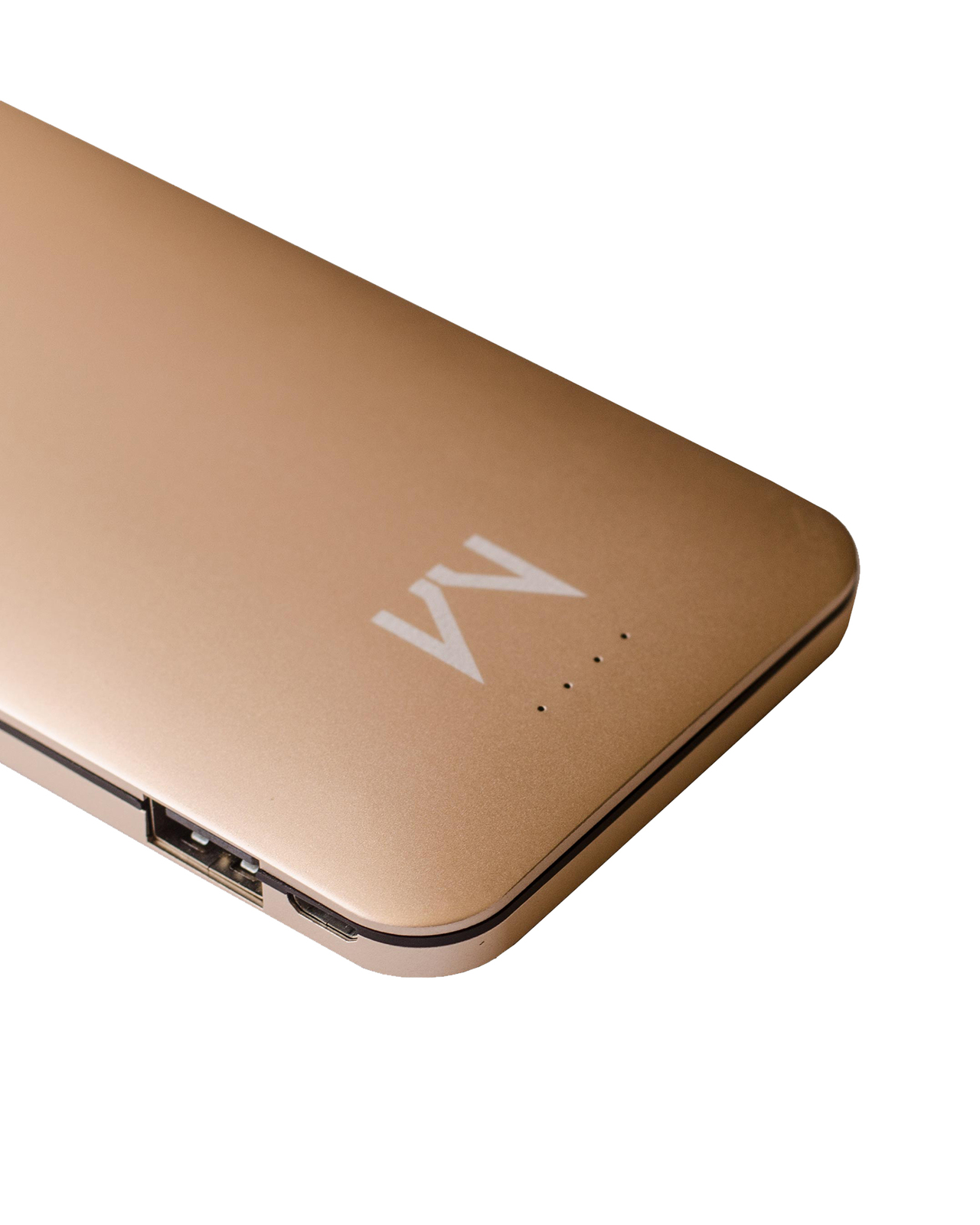 Moyork LUMO 5000 mAh Power Bank - Dubai Gold image