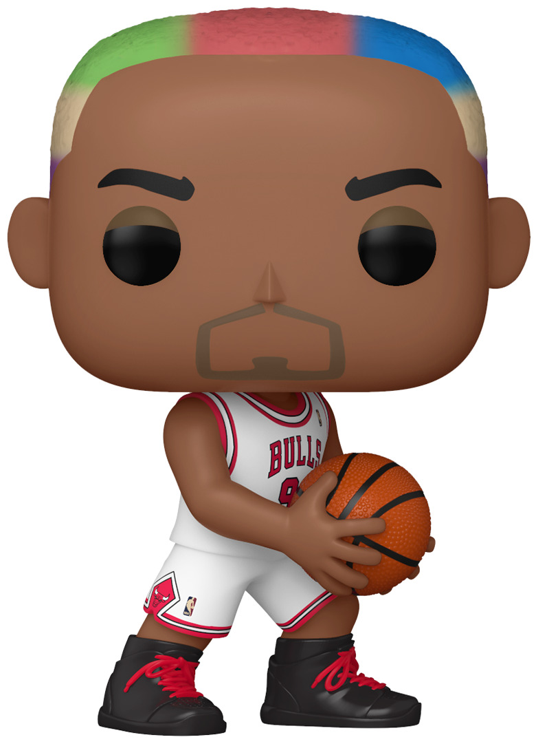 NBA Legends: Dennis Rodman (Bulls Home) - Pop! Vinyl Figure