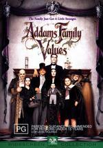 Addams Family Values on DVD Addams Family Values on DVD