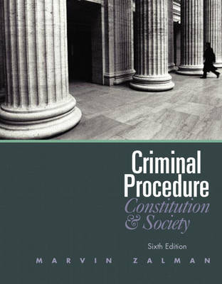 Criminal Procedure by Marvin Zalman image