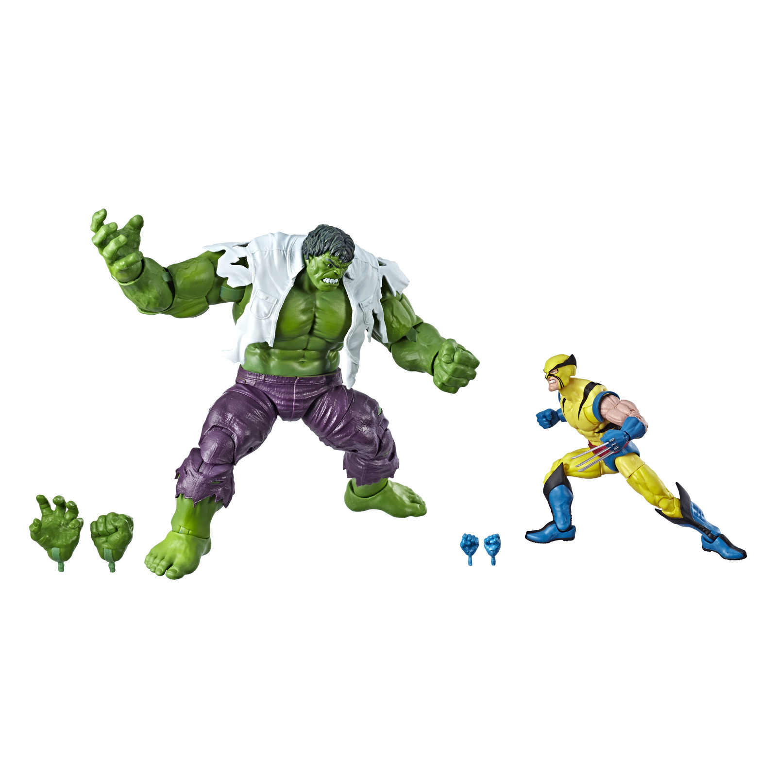 Marvel Legends: Hulk vs Wolverine - 80th Anniversary 2 Pack