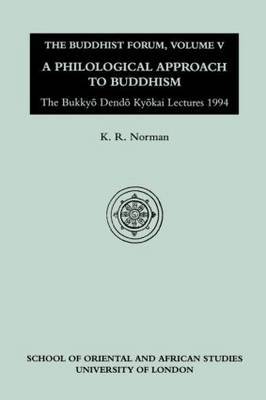 The Buddhist Forum: v.5 by K.R. Norman image