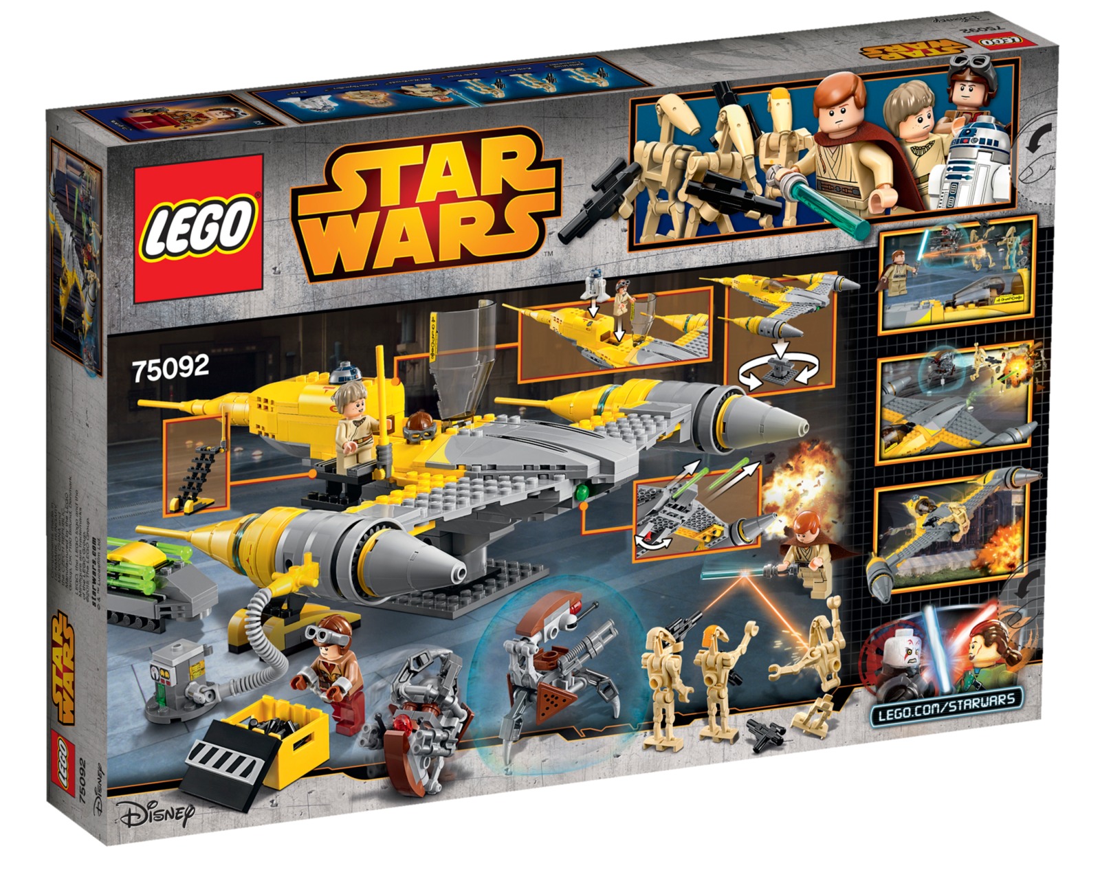 Buy LEGO Star Wars Naboo Starfighter (75092) at Mighty Ape NZ