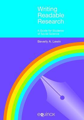 Writing Readable Research by Beverly A. Lewin image
