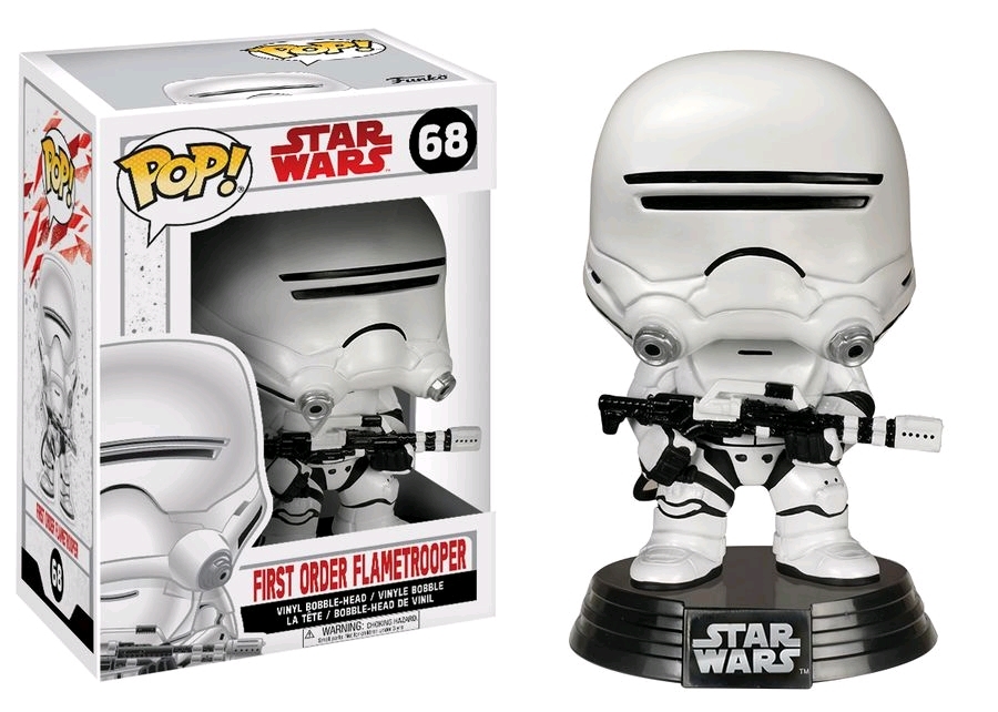 Star Wars: The Last Jedi - First Order Flametrooper Pop! Vinyl Figure image