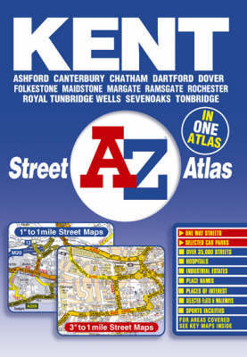 A-Z Kent Street Atlas by Great Britain image